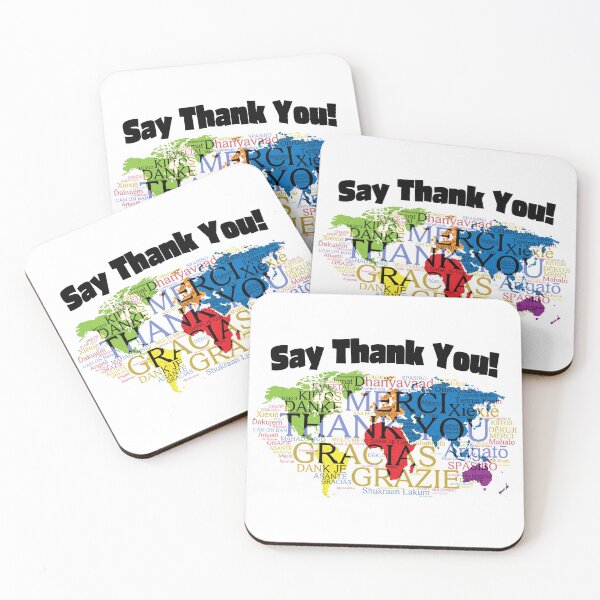 Item preview, SAY THANK YOU IN DIFFERENT LANGUAGES OF THE WORLD ! designed and sold by creativeliberty.