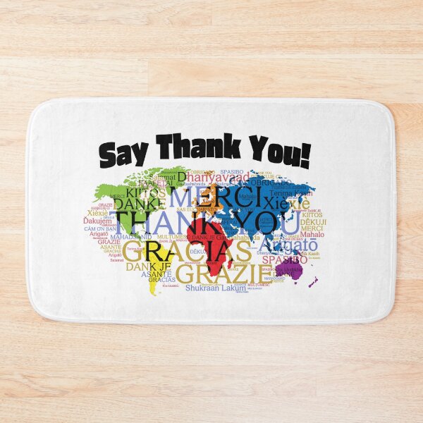 Item preview, SAY THANK YOU IN DIFFERENT LANGUAGES OF THE WORLD ! designed and sold by creativeliberty.