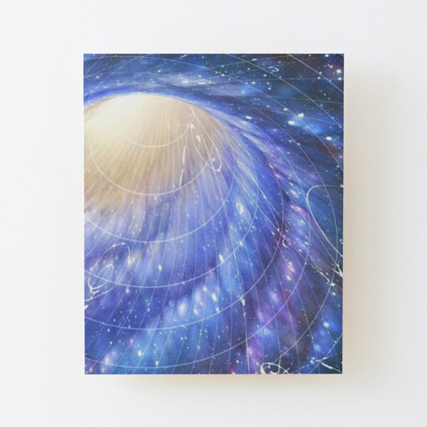 Universe is All of Space and Time and their Contents, including Planets, Stars, Galaxies, and all other Forms of Matter and Energy Wood Mounted Print