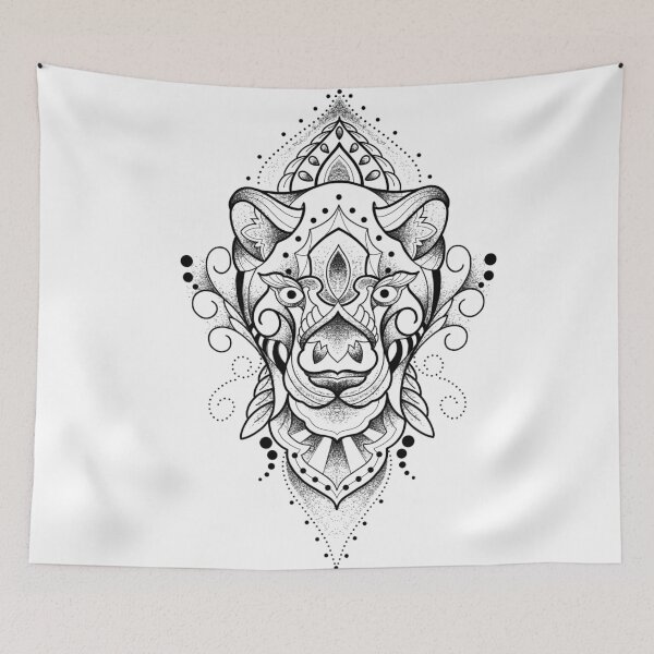 Aperçu de l'œuvre Leoa Mandala créée et vendue par fgink.