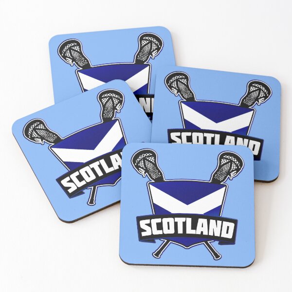 Item preview, Scotland Lacrosse Flag Logo, Scottish LAX designed and sold by gamefacegear.