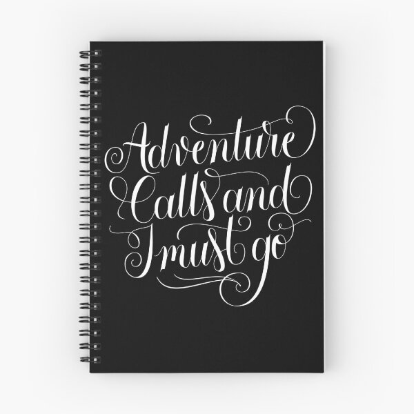 Item preview, Adventure calls and I must go designed and sold by Sandra Brezina.