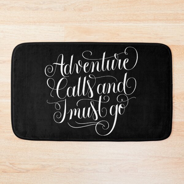 Item preview, Adventure calls and I must go designed and sold by Sandra Brezina.
