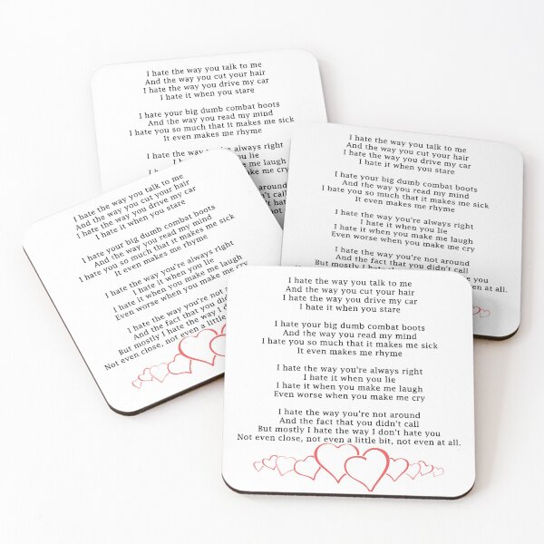 Item preview, 10 Things I hate About You designed and sold by BSCrafts.