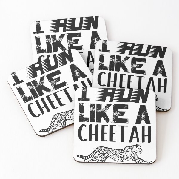Item preview, I RUN LIKE A CHEETAH designed and sold by creativeliberty.