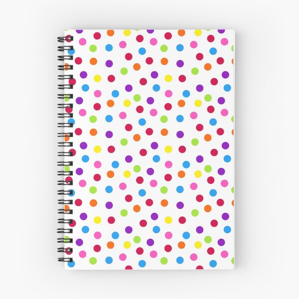 Item preview, Rainbow Multi-color Confetti Polka Dot designed and sold by wordznart.