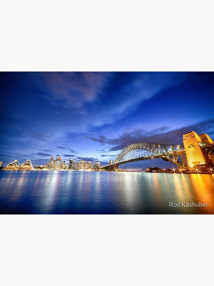 Thumbnail 4 of 4, Metal Print, Kirribilli Foreshore designed and sold by Rod Kashubin.