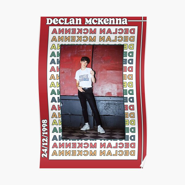 Retro Declan McKenna Poster Poster
