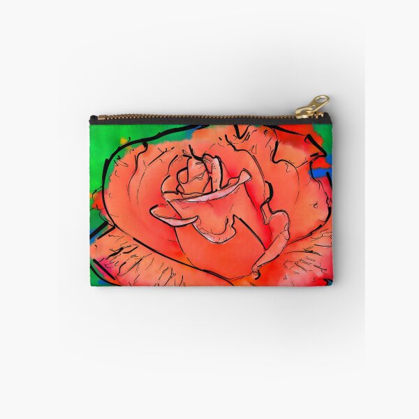 Item preview, Abstract Red Rose Bloom designed and sold by KirtTisdale.