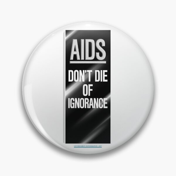 Item preview, NDVH AIDS - Don't Die of Ignorance designed and sold by Nik’s T-Shirts.