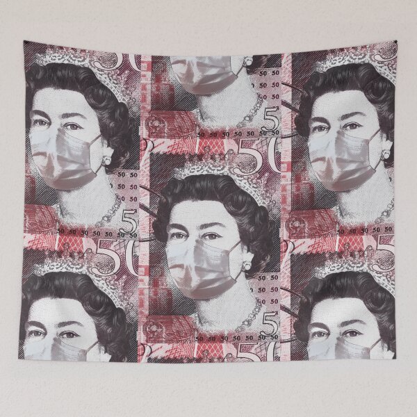 Item preview, Corona Queen Face Mask - Coronavirus (COVID-19) Pandemic  designed and sold by psychoant.