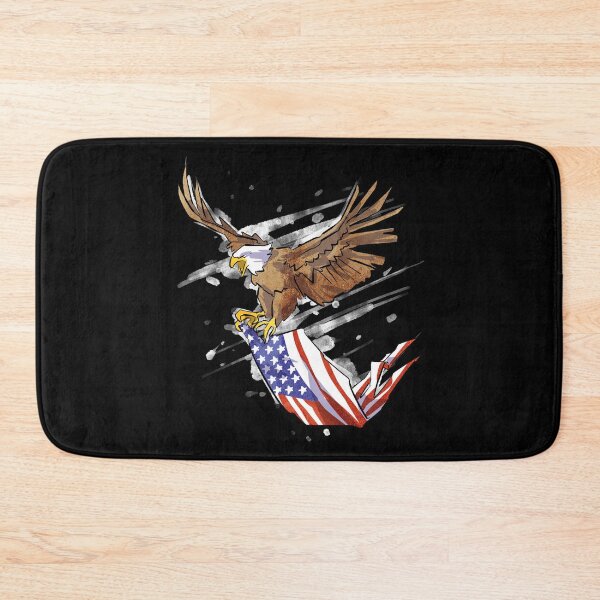 Item preview, Eagle and US Flag Graphic designed and sold by juniperdesign.
