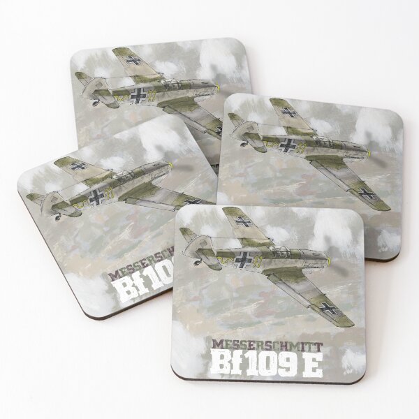 Item preview, Bf-109E Messerschmitt airplane poster by Dennis Weber of ShreddyStudio designed and sold by Dennis Weber.