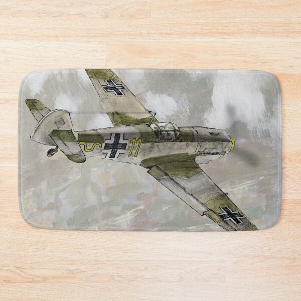 Item preview, Bf-109E Messerschmitt airplane poster by Dennis Weber of ShreddyStudio designed and sold by Dennis Weber.