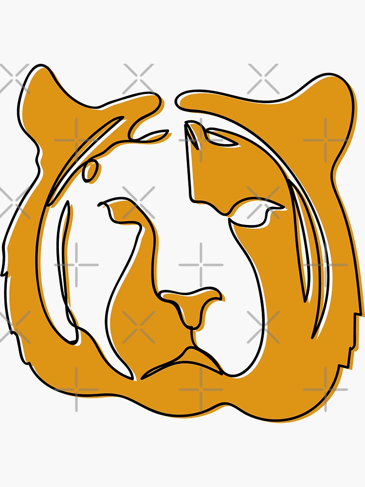 "Sunda Tiger | Critically Endangered Species" Sticker for Sale by