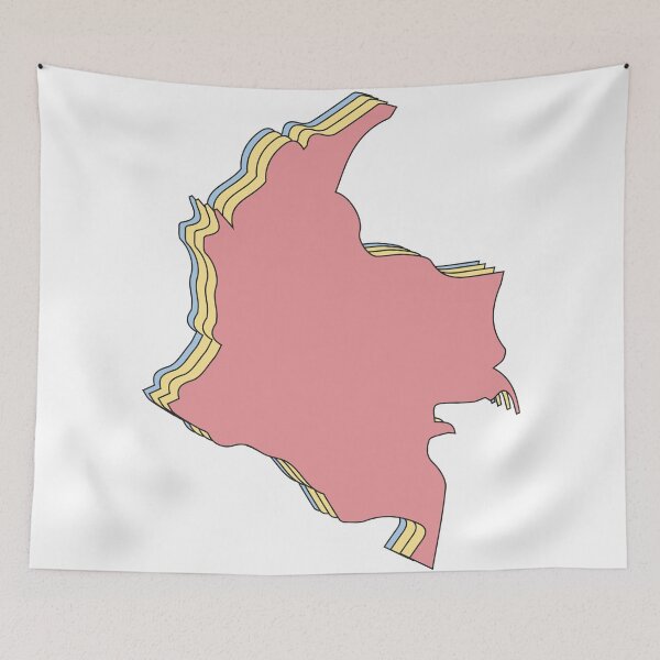Item preview, Colombian Map Retro designed and sold by mangorolo.