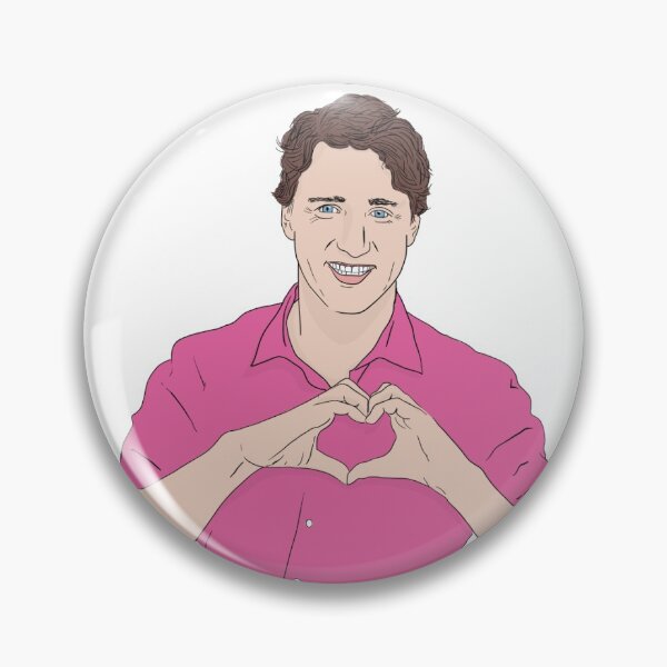 Artikelvorschau, Es ist Trudeau! | Pin | Taste | Abzeichen entworfen und verkauft von countercolour.