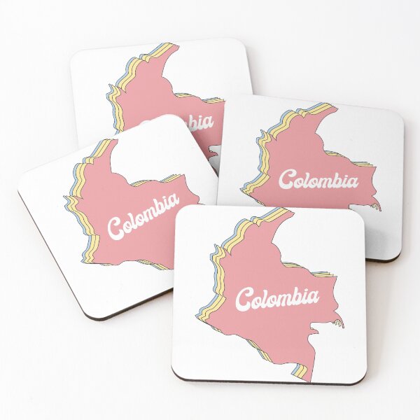 Item preview, Colombia retro map designed and sold by mangorolo.