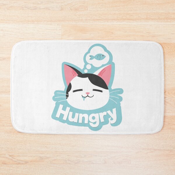 Item preview, Hungry Cat designed and sold by Georgia Elroy.