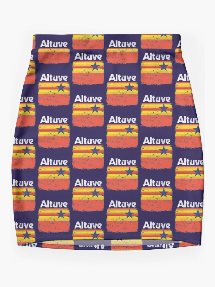 Atuve Retro Houston Astros Logo Parody for Fans Vintage Retro Tequila  Sunrise Throwback Style | Mini Skirt