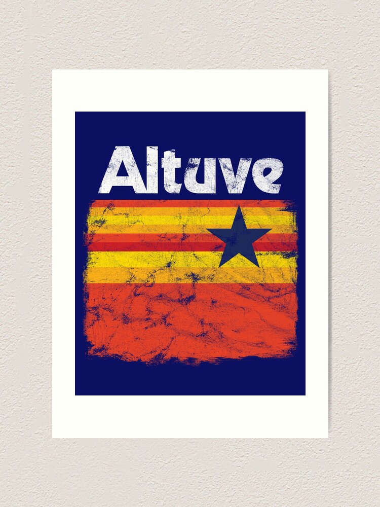 Atuve Retro Houston Astros Logo Parody for Fans Vintage Retro Tequila  Sunrise Throwback Style | iPad Case & Skin