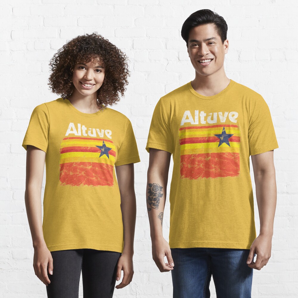 Atuve Retro Houston Astros Logo Parody for Fans Vintage Retro Tequila  Sunrise Throwback Style | Essential T-Shirt