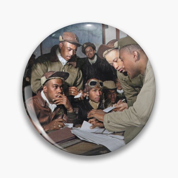 Item preview,  Tuskegee airmen at Ramitelli, Italy, March 1945 designed and sold by Marina Amaral.