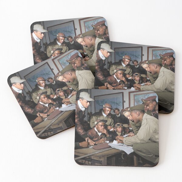 Item preview,  Tuskegee airmen at Ramitelli, Italy, March 1945 designed and sold by Marina Amaral.