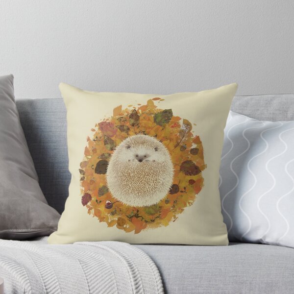 Item preview, Hedgehog in leaves designed and sold by Amanda Carter.