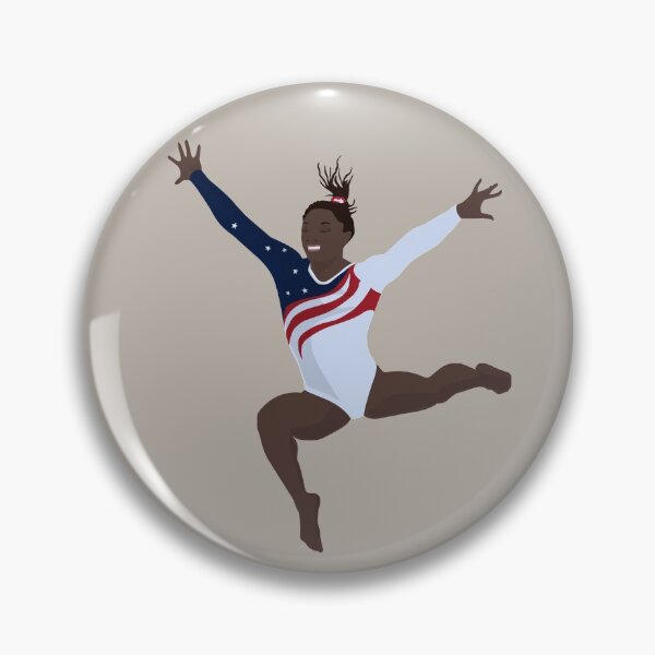 Artikelvorschau, Simone - USA - Pin | Taste entworfen und verkauft von countercolour.
