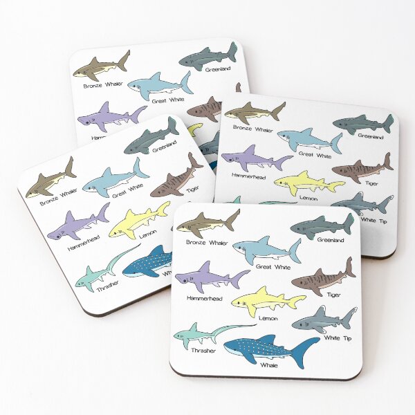 Item preview, Shark Chart designed and sold by Madison Ridgdill.