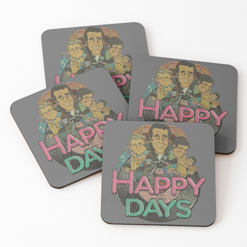 Happy Days Coasters (Set of 4)