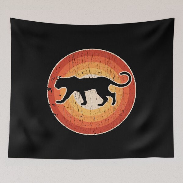 Item preview, Cougar Retro Sunset Vintage 60s 70s Shirt for Men Women Boys Girls Kids Animal Lovers Gift designed and sold by LiqueGifts.