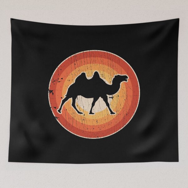 Item preview, Camel Retro Sunset Vintage 60s 70s Shirt for Men Women Boys Girls Kids Animal Lovers Gift designed and sold by LiqueGifts.
