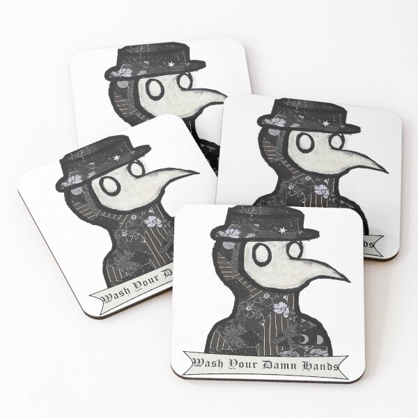 Item preview, Wash Your Hands-Plague Doctor designed and sold by BleedStainArt.