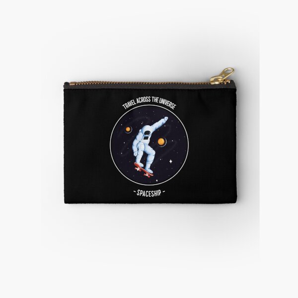 Item preview, I Travel Across The Universe - Spaceship or Skateboard designed and sold by MoTeesMo.