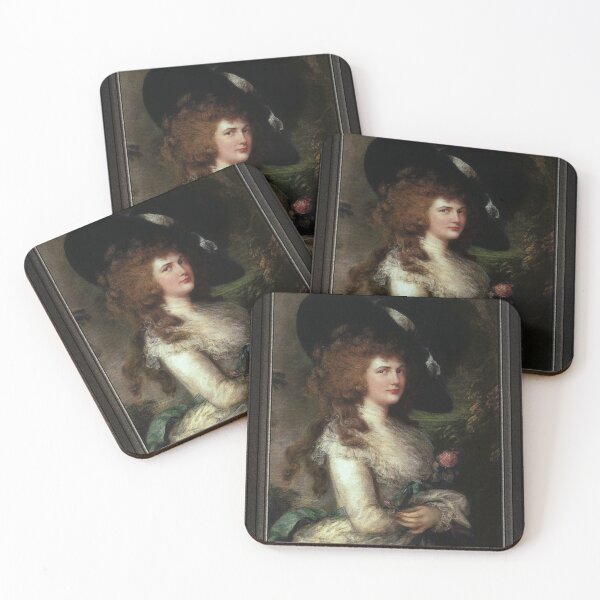 Item preview, Portrait of Georgiana, Duchess of Devonshire by Thomas Gainsborough designed and sold by Xzendor7 Digital Art Creations.