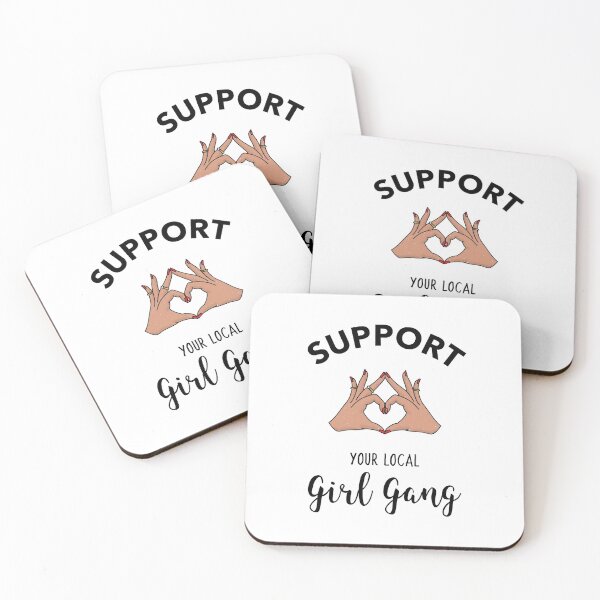 Item preview, Support Your Local Girl Gang Frauen Power Motiv designed and sold by MoTeesMo.