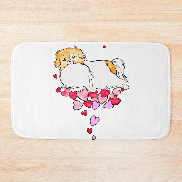Item preview, Tibbie Love Tibetan Spaniel Cute Dog Design designed and sold by Monica C. Webster.