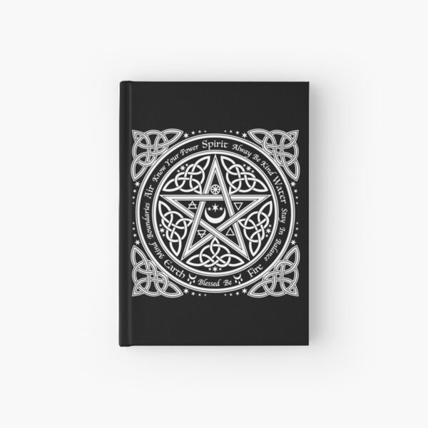 Pentagram Symbol Hardcover Journal
