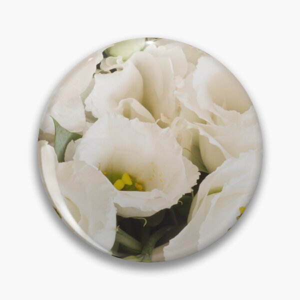 Item preview, Delicate White Lisianthus Flowers designed and sold by Sandra Foster.