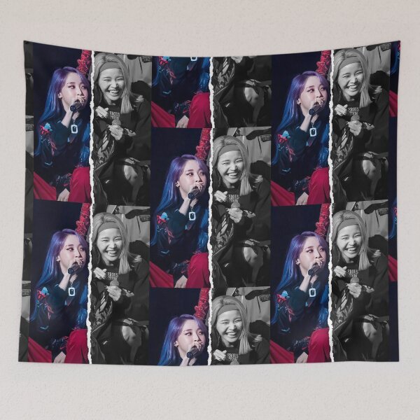 Item preview, MAMAMOO Moonbyul & Solar (Divided Photo) designed and sold by stailok's place.