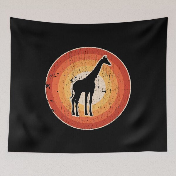 Item preview, Giraffe Retro Sunset Vintage 60s 70s Shirt for Men Women Boys Girls Kids Animal Lovers Gift designed and sold by LiqueGifts.