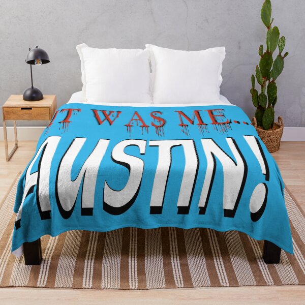 Item preview, It Was Me Austin Wrestling choose background Color designed and sold by lorrinani.