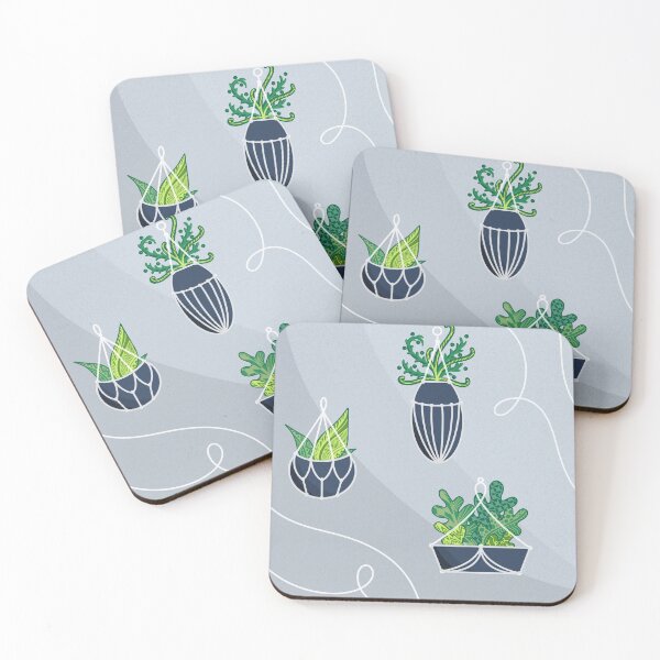 Item preview, Zentangle Hanging Plants designed and sold by Adele Walker.