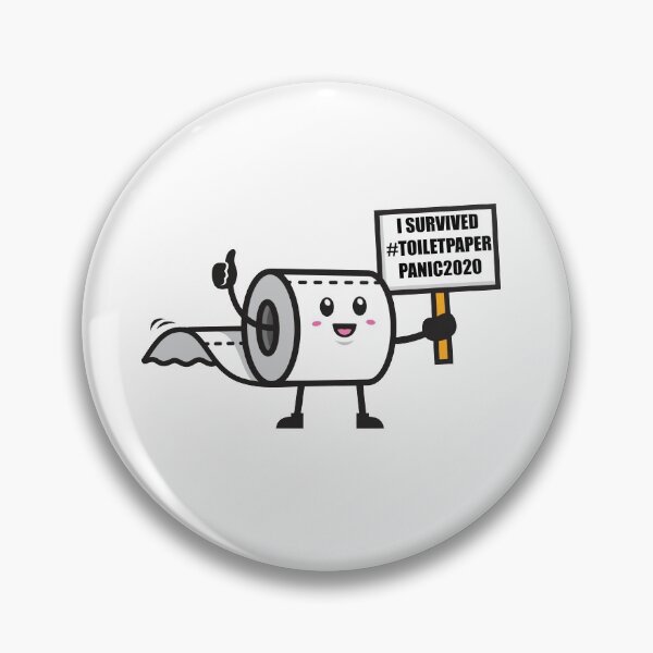 Item preview, Toilet Paper Virus Flu Shortage Panic TP 2020 I Survived Funny Gift designed and sold by Yo Printy.