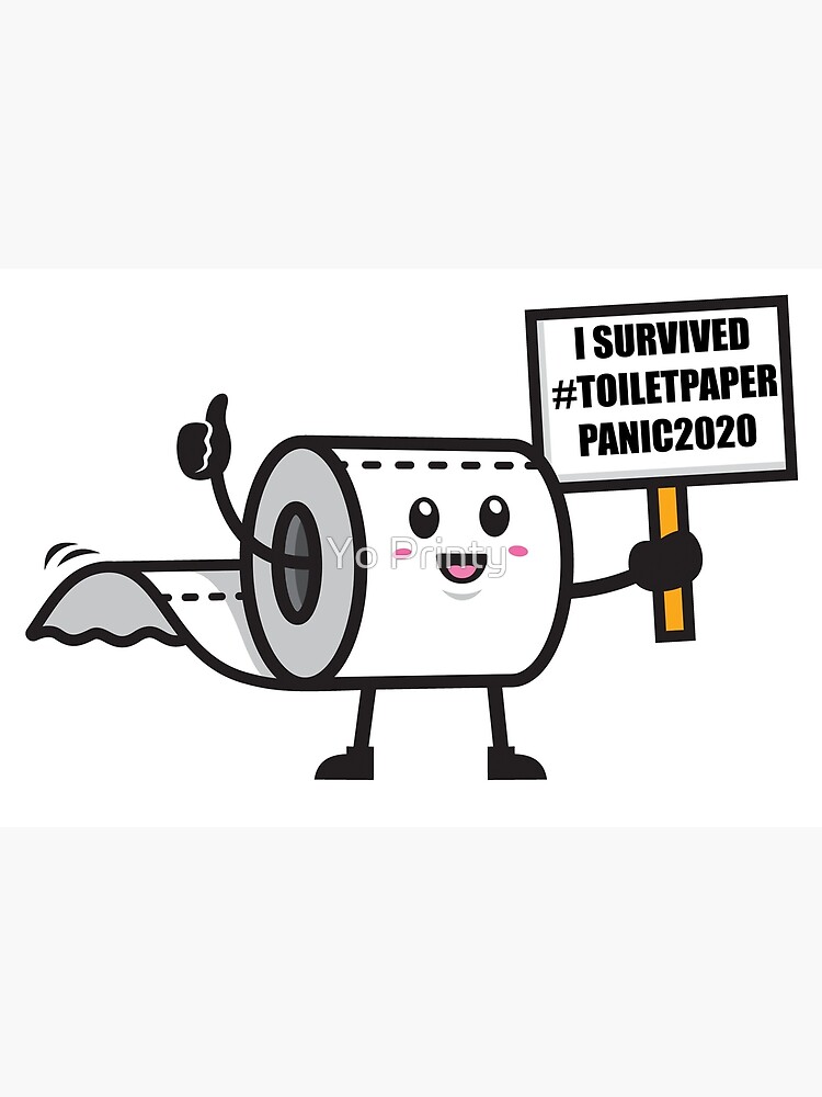 Toilet Paper Shortage Virus Flu Panic 2020 I Survived Gift T-Shirt Toilet Paper Shortage Virus Flu Panic 2020 I Survived Gift T-Shirt