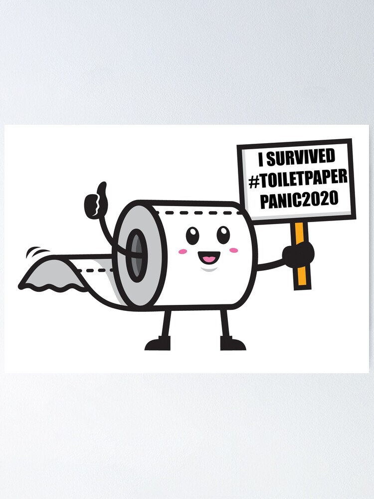 Toilet Paper Shortage Virus Flu Panic 2020 I Survived Gift T-Shirt Toilet Paper Shortage Virus Flu Panic 2020 I Survived Gift T-Shirt