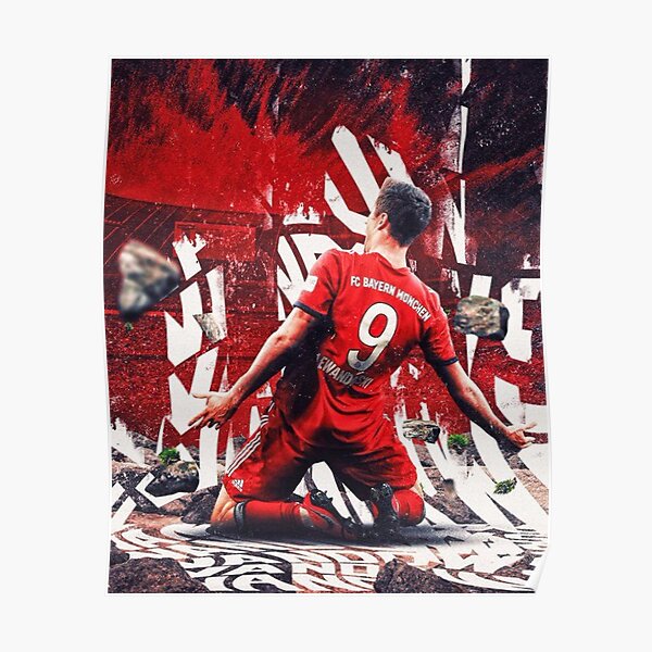 Tapete Lewandowski Art Poster