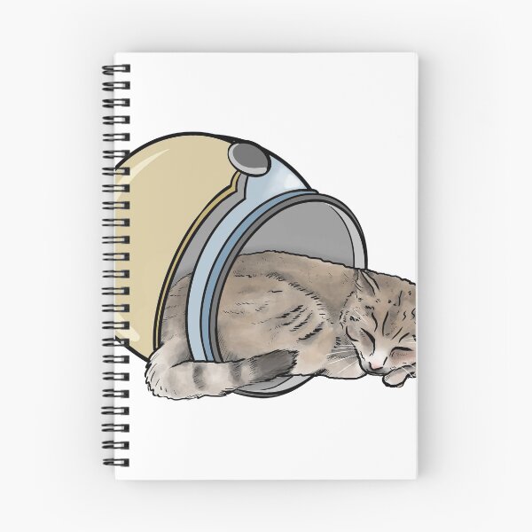 Item preview, Cozy Space Cat designed and sold by jamessewellart.